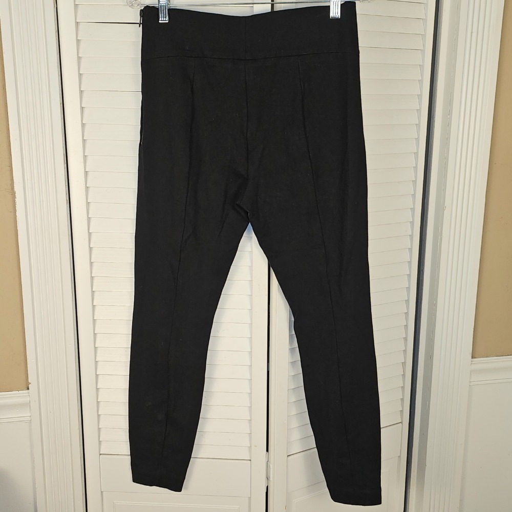 Good American Womens Black Ponte Boss‎ Pants 4 - Picture 2 of 5